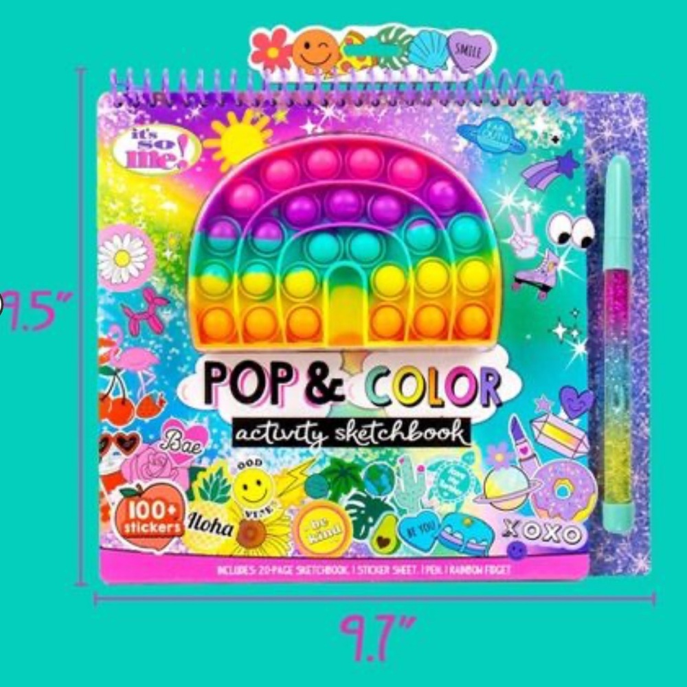 Pop & Color Activity Sketchbook - It's So Me